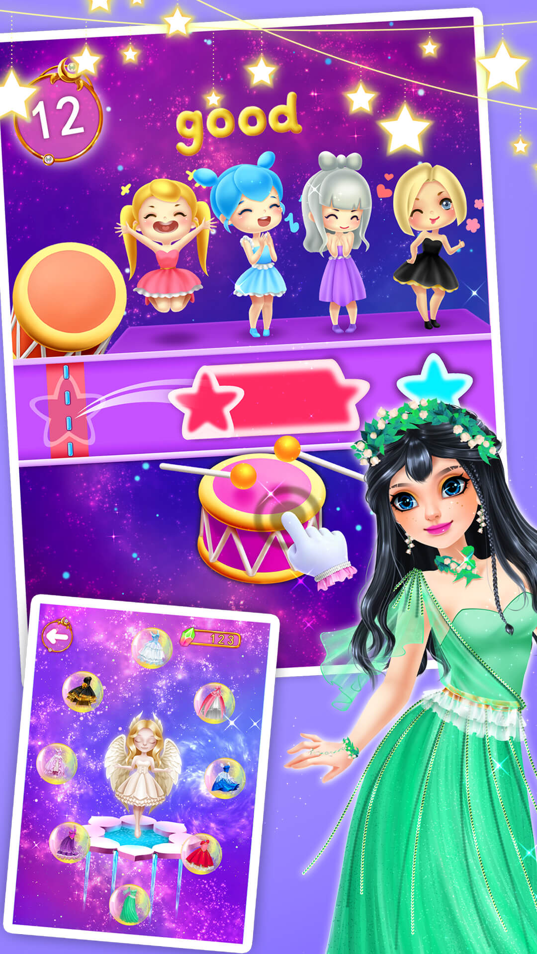 月亮和星星公主时尚服装小屋截图4