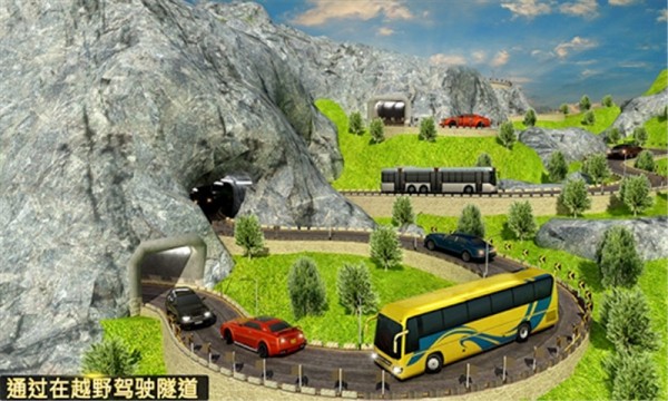 越野客车爬坡3d截图2
