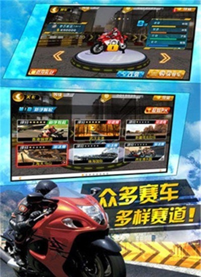 3d狂野摩托3截图1