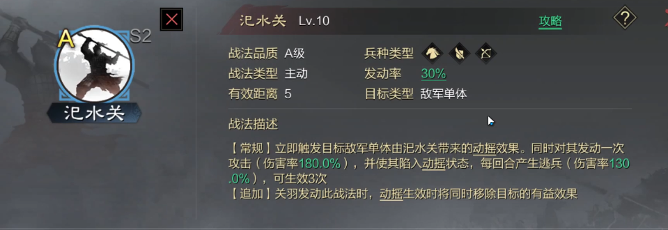 率土之滨汜水关怎么样