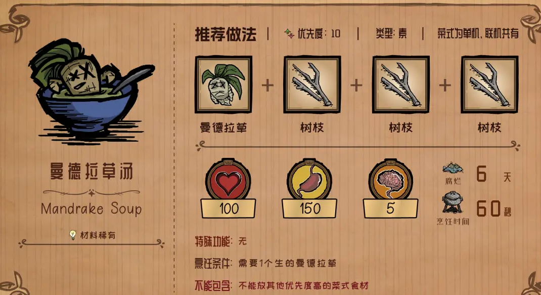 饥荒补血的食物有哪些
