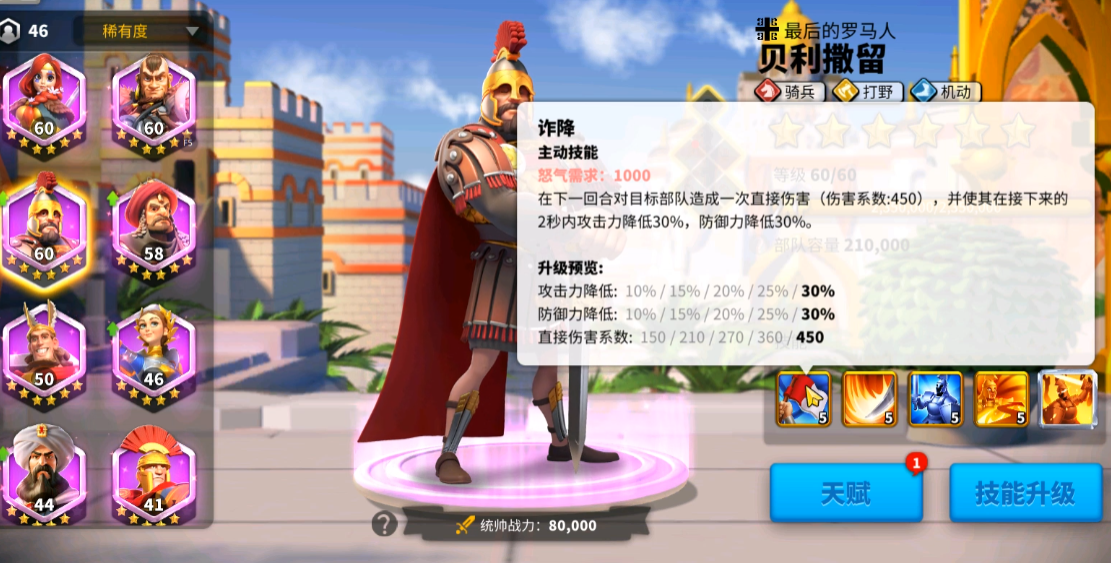 万国觉醒优先升级哪几位统帅