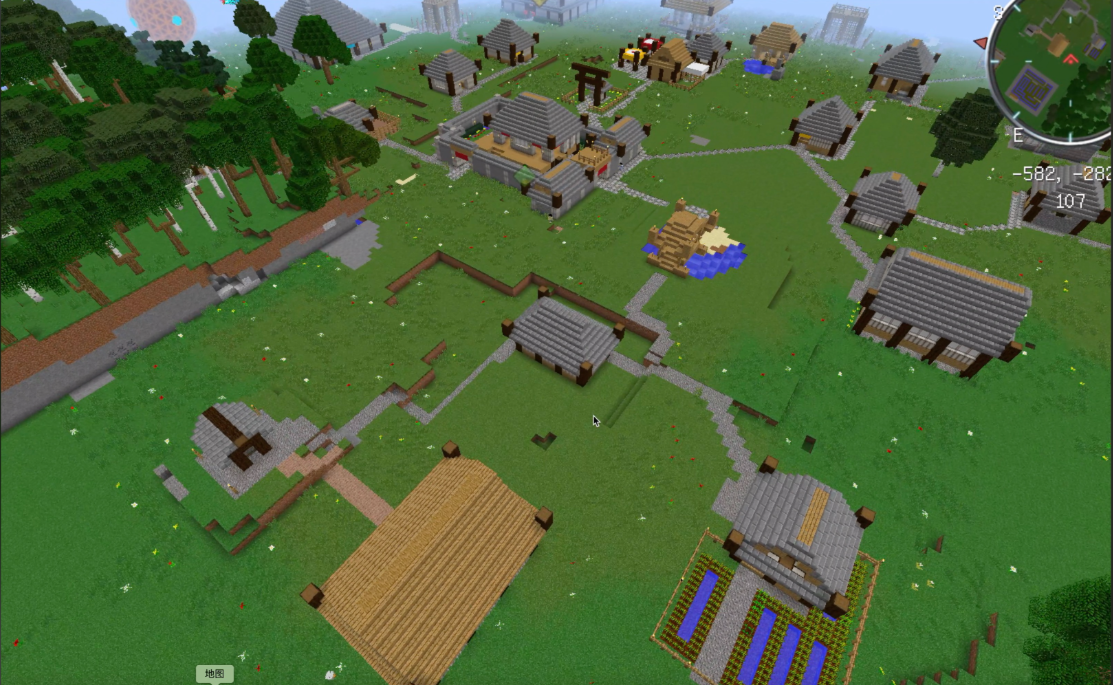 我的世界怎么利用村庄