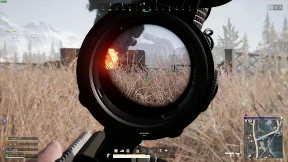 绝地求生三倍镜秒哪里