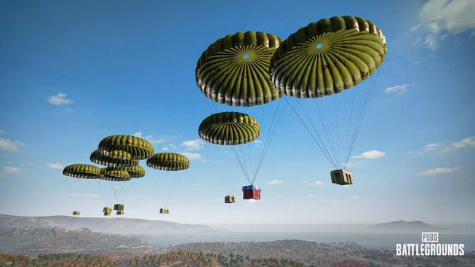 绝地求生里怎么找空投