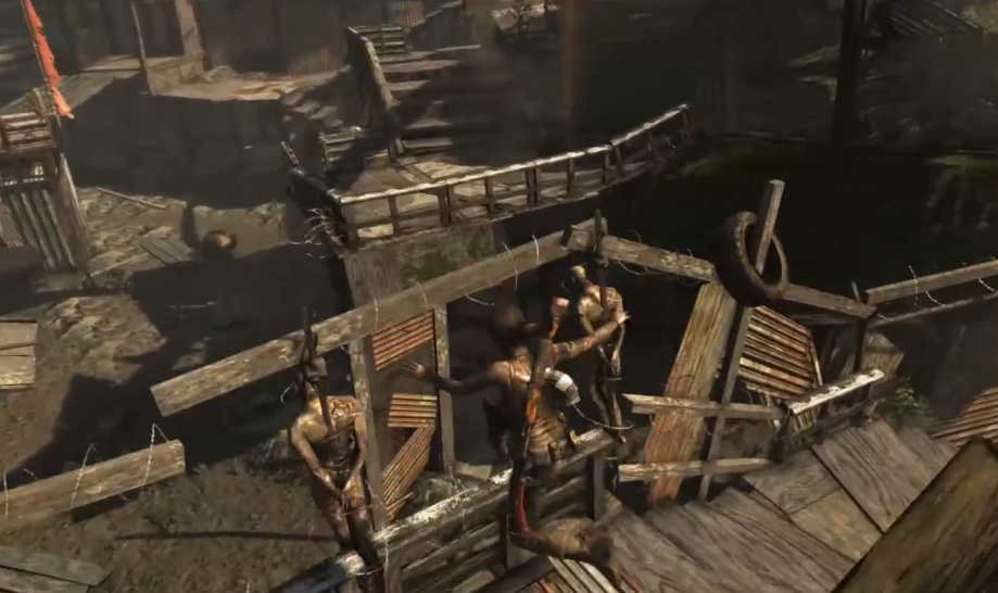 古墓丽影9贫民窟枪战怎么过