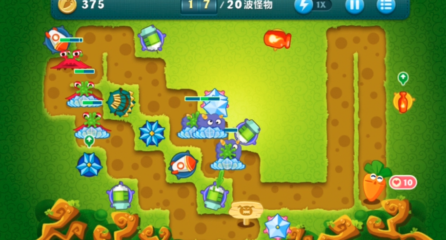 保卫萝卜最终第6关怎么过