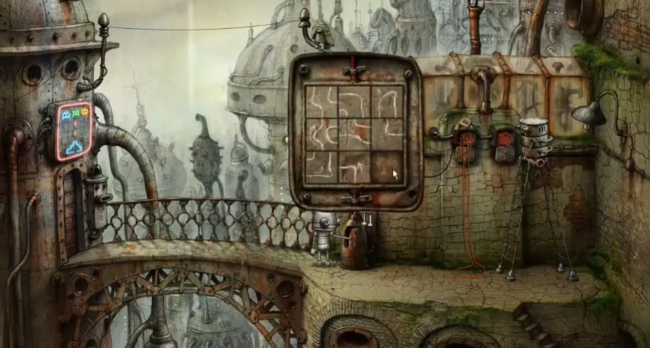 机械迷城抓猫的拼图怎么玩