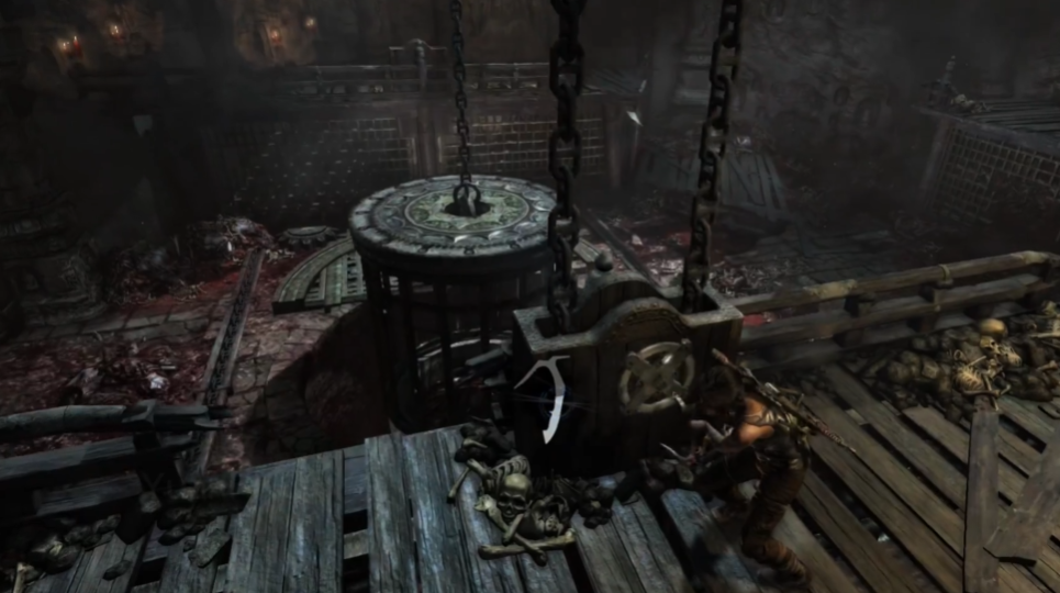 古墓丽影铁笼怎么过