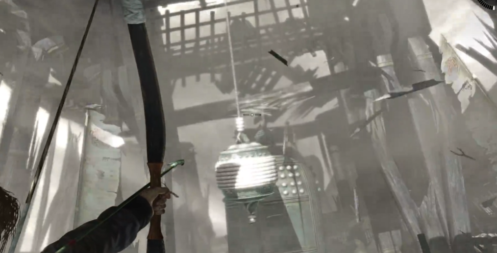 古墓丽影崛起大钟哪里怎么过