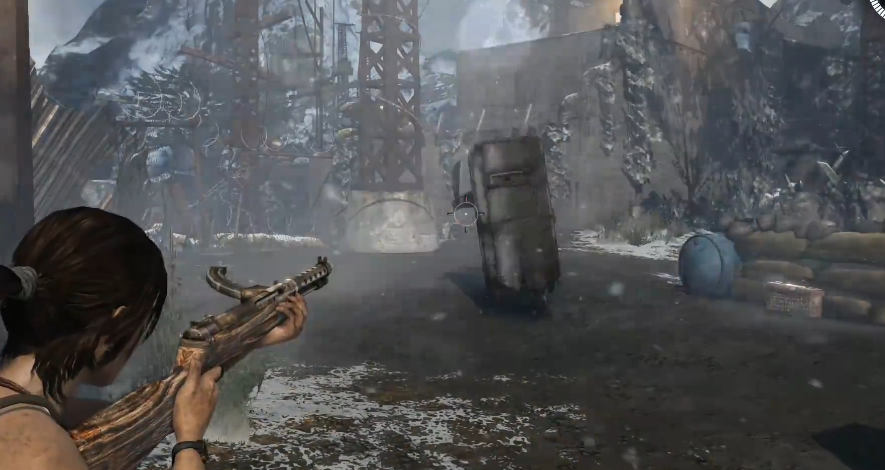 古墓丽影盾牌兵的怎么打