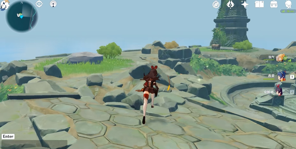 原神摘星崖怎么上岛