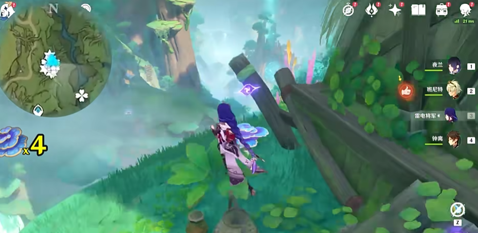 原神树王圣体菇采集路线在哪