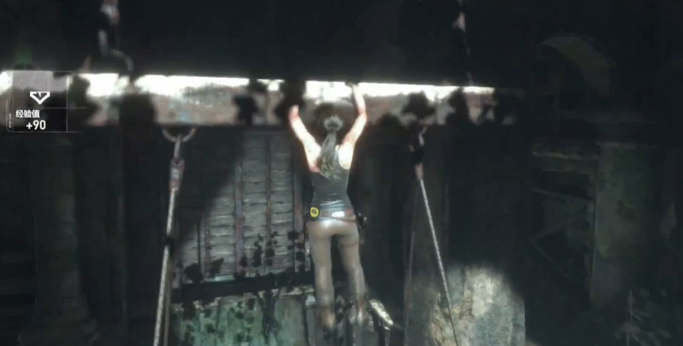 古墓丽影开始那个水闸门怎么过