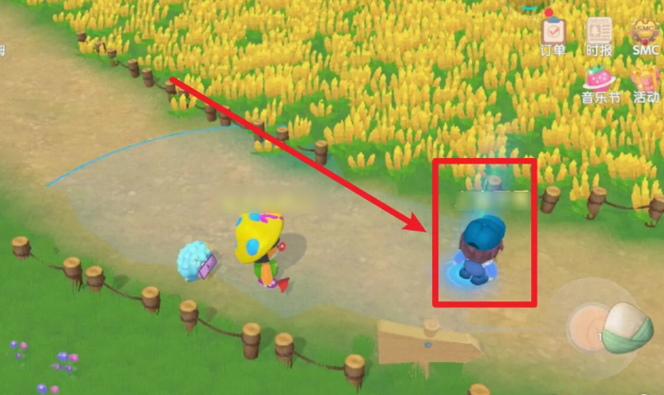 摩尔庄园粽子宝宝怎么投掷