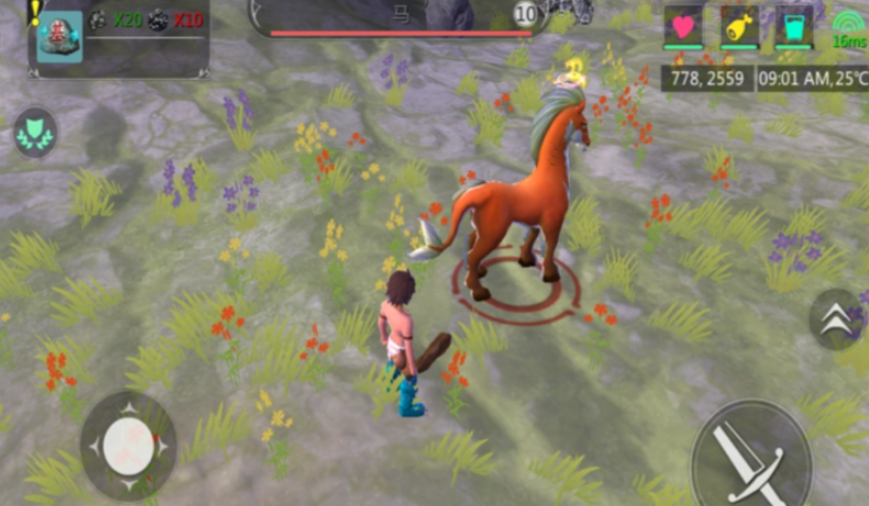 创造与魔法怎么抓马