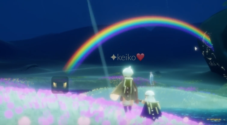 光遇彩虹魔法怎么换