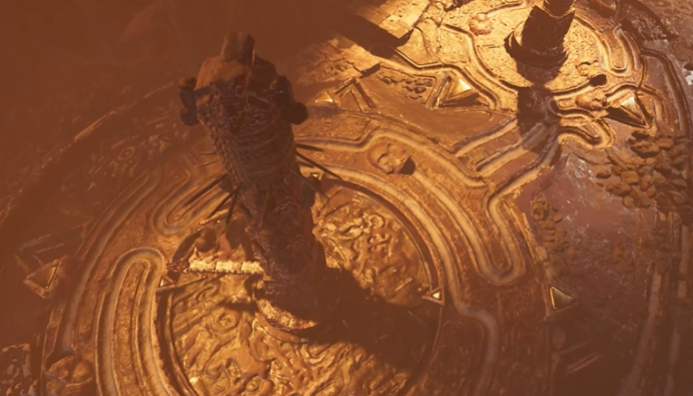 古墓丽影旋转柱子怎么过