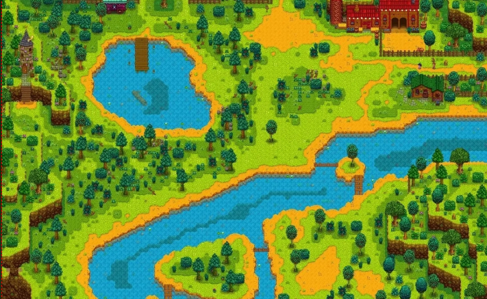 星露谷物语淡水湖在哪