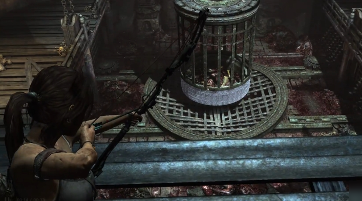 古墓丽影笼子怎么推开