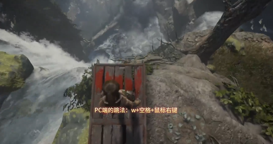 古墓丽影10怎么跳水