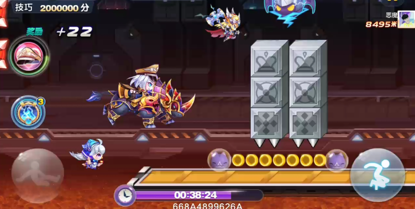 天天酷跑怎么过巅峰等级三级