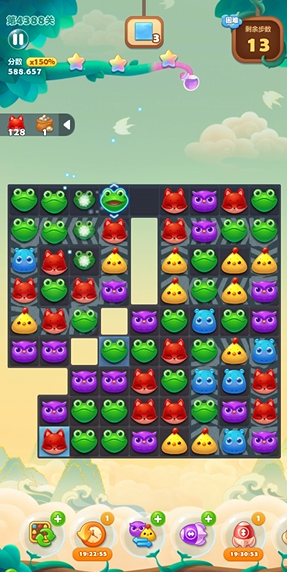 开心消消乐4388关怎么过