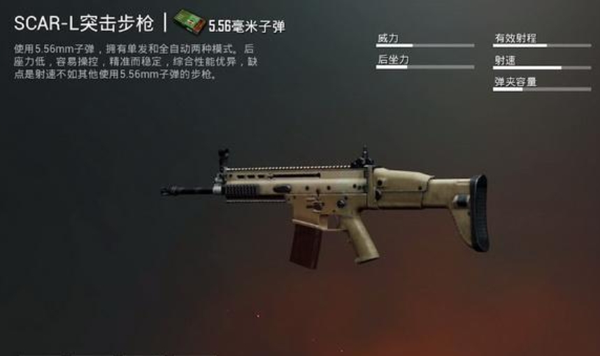 绝地求生里面步枪有哪些