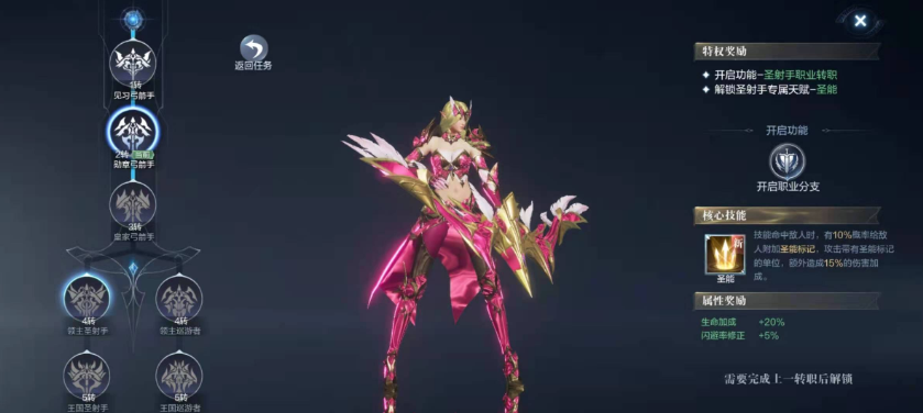 全民奇迹2射手怎么加点