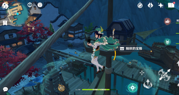 原神海上瞭望台怎么上去