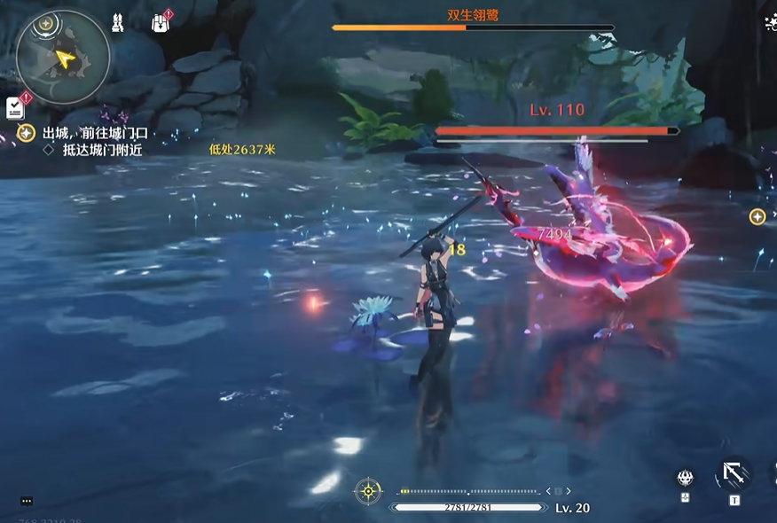 鸣潮双生翎鹭怎么打