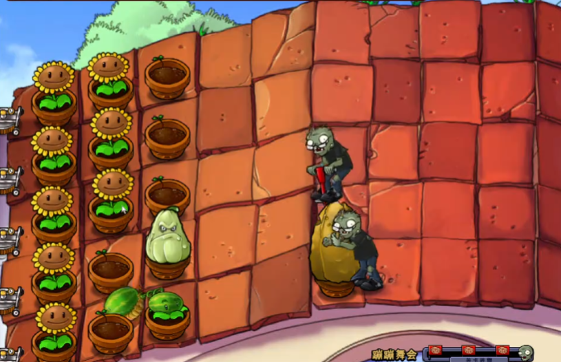 植物大战僵尸里的蹦蹦舞会怎么过